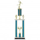 Deluxe Male Basketball Tournament Trophy - 28.5"