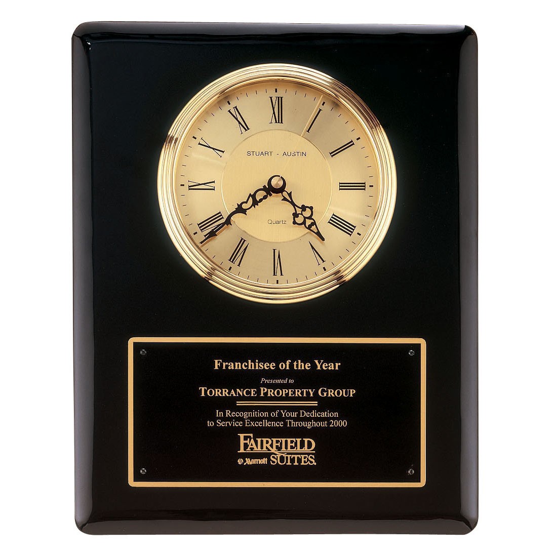 Personalize Decorative Clock Plaque Custom Clock Plaque