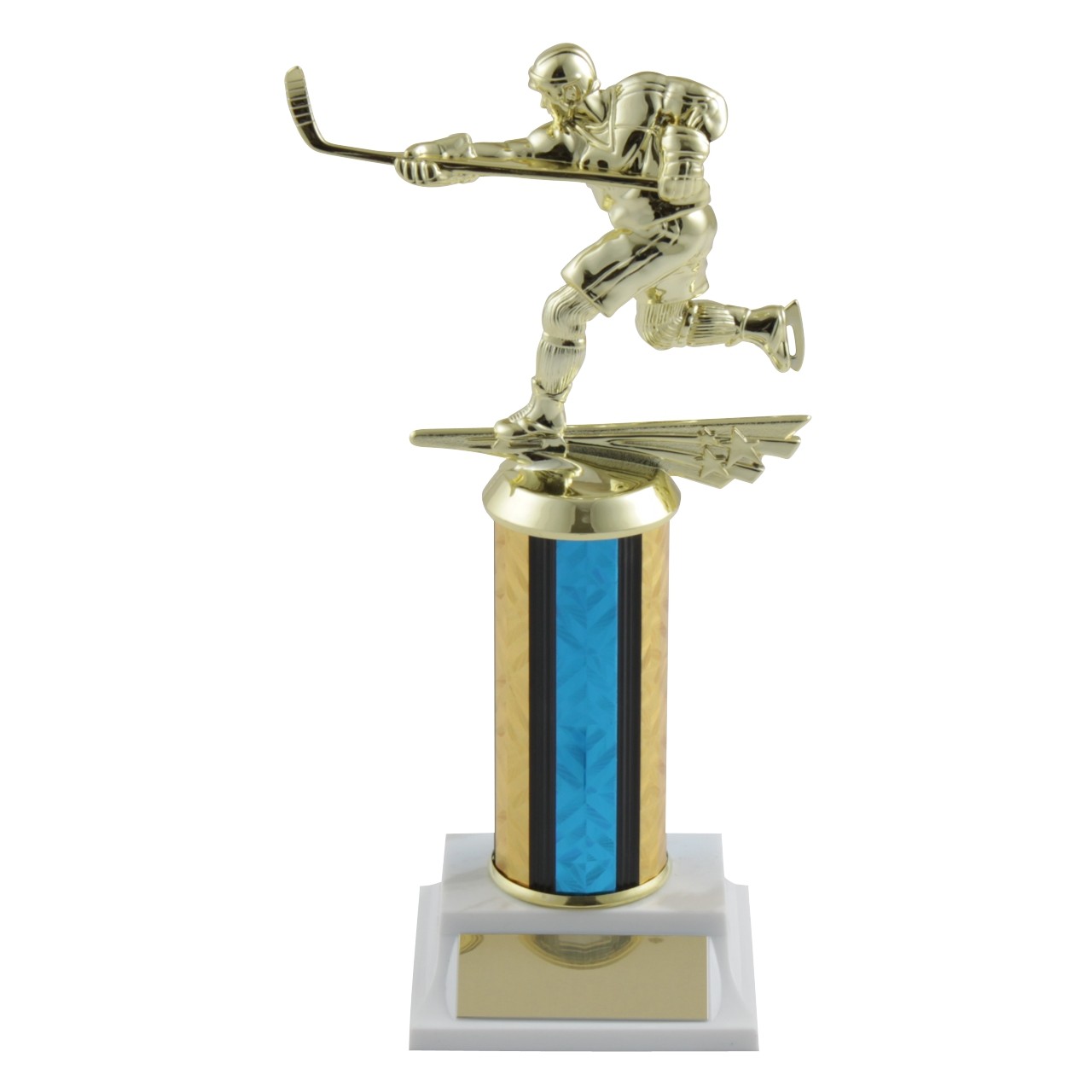 All-Star Action Hockey Trophies with Column