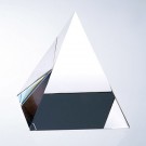Pyramid Etched Crystal Award