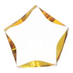 Gold Luminary Clear Star Acrylic Awards