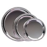 Round Silver Plated Tray