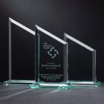 Peaked Jade Glass Award