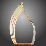 Step Flame Corporate Acrylic Awards