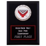 Beer Pong Champion Plaque