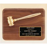 Gold Gavel Award Plaque