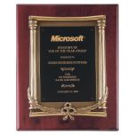 Rosewood Golden Pillars Achievement Plaque