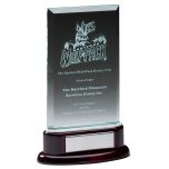 Jade Rectangle Glass Award