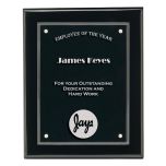 Black Azienda Acrylic Front Plaque