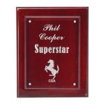 Rosewood Azienda Acrylic Front Plaque