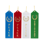 First Place Blue Ribbon