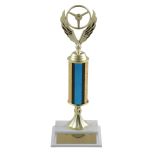 Tall Column Winged Race Day Trophies
