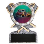 Silver Ribbon Resin Hot Rod Award