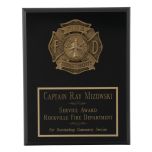 Fire Department Appreciation Plaque