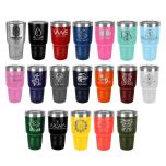 Large Engraved Insulated Tumbler - 30 oz