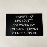 Electric Panel Plate - 3 x 5