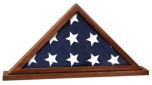 Genuine Walnut Flag Case