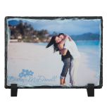 Rectangle Stone Photo Print - beach