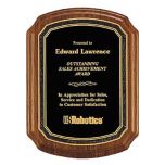 Florentine Border Personalized Wood Plaques