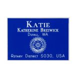 Five Line Personalized Name Tag