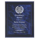 Marble Acrylic Award Wall Plaque - Purple