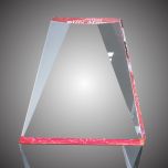 Beveled Wedge Acrylic Trophy