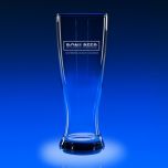 Engraved Pilsner Beer Glass