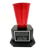 Beer Pong or Flip Cup Perpetual Trophy