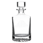 Fancy Base Round Decanter