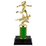 Girls Soccer Supernova Column Trophy