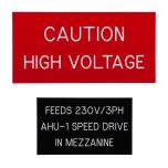 Outdoor Industrial Signs - two