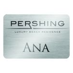 Silver Metal Name Badge