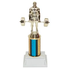 Powerlifter Trophy with Column Choice