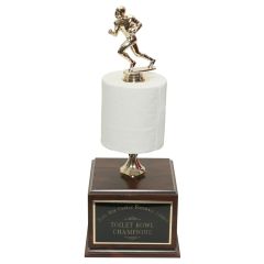 Perpetual Toilet Paper Funny Trophy