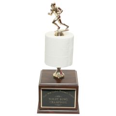 Perpetual Football Toilet Paper Trophy