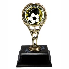 Classic Metal Soccer Trophies