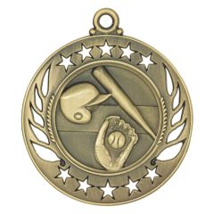 Stencil Cut Baseball Medals
