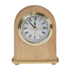 Alder Arch Engraved Desk Clock