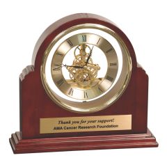 Grand Piano Step Arch Retirement Clock