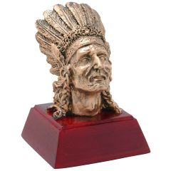 Resin American Indian Trophies