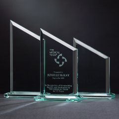 Peaked Jade Glass Award