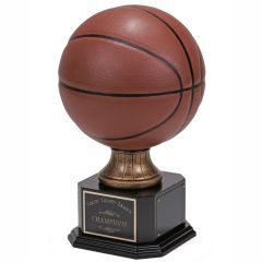 Large Engraved Full-Color Basketball Trophy