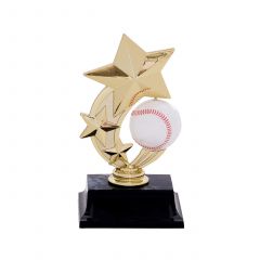 Star Spinning Baseball Trophies