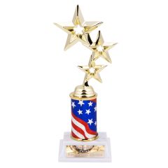 Flag Column Star Trophies