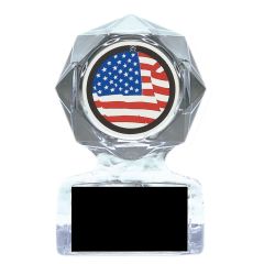 American Flag Acrylic Award
