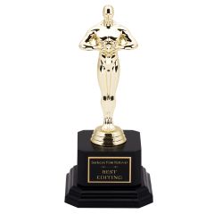 Square Base Corporate Achievement Trophy