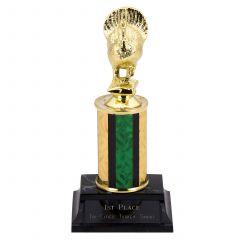 Tall Golden Turkey Trophy