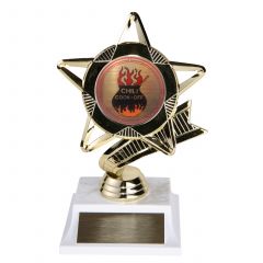 Champion Star Chili Pot Trophy