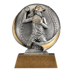 3D Motion Xtreme Softball Trophy