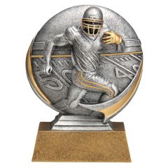 3D Motion Xtreme Football Trophy